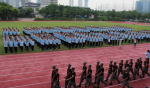 2016年德胜中学军训阅兵展示